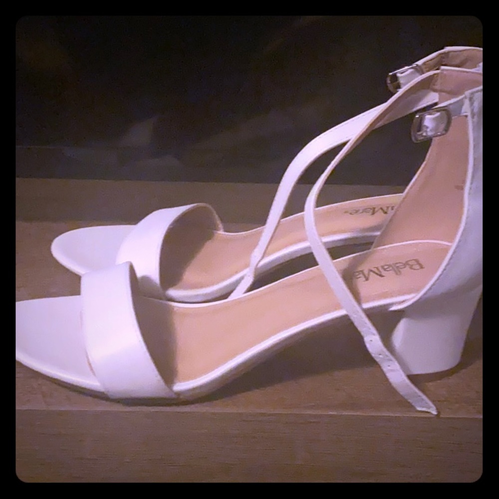 Bell Marie Small heel wedding shoe size 11